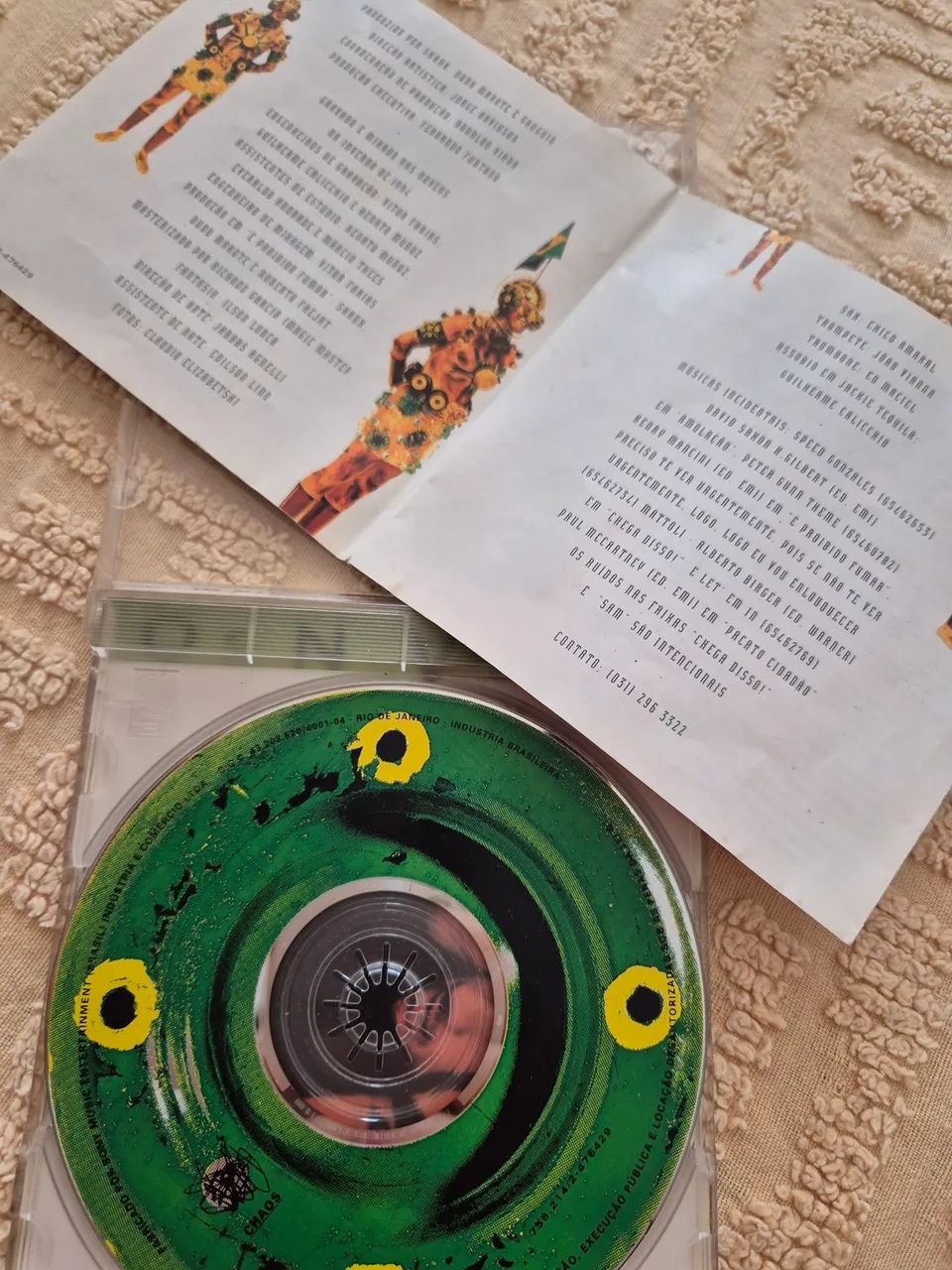 CD original SKANK Calango. Com encarte - Foto 5