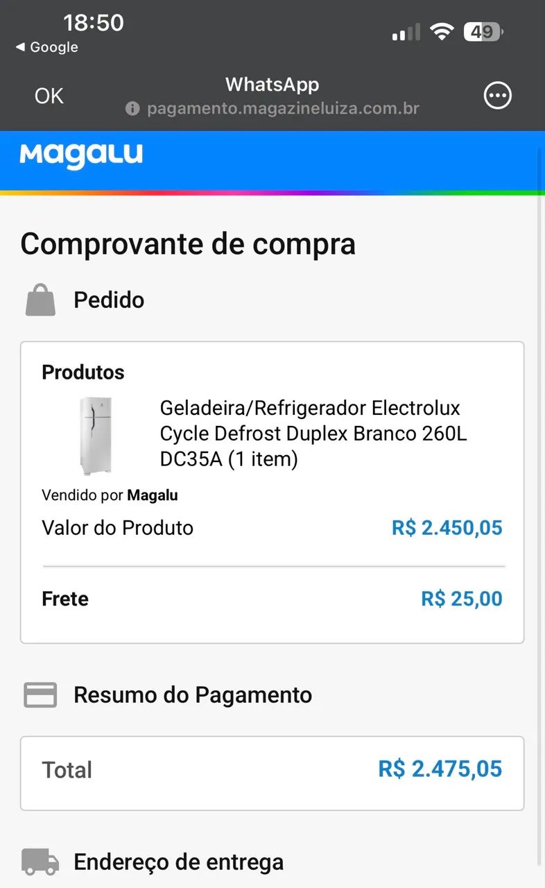 geladeira electrolux NOVA - Foto 4