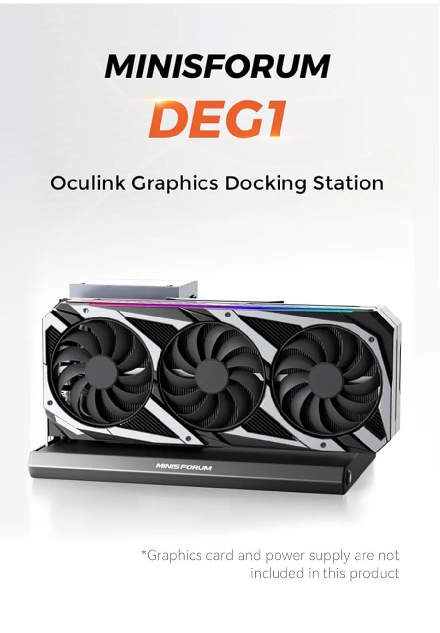 Minisforum deg1 - Periféricos e Acessórios de Computador - Jardim