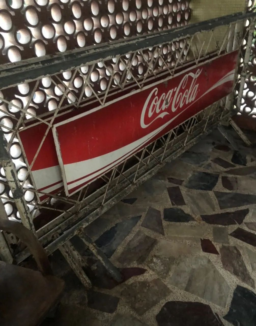 Cavalhete de ferro da Coca cola 