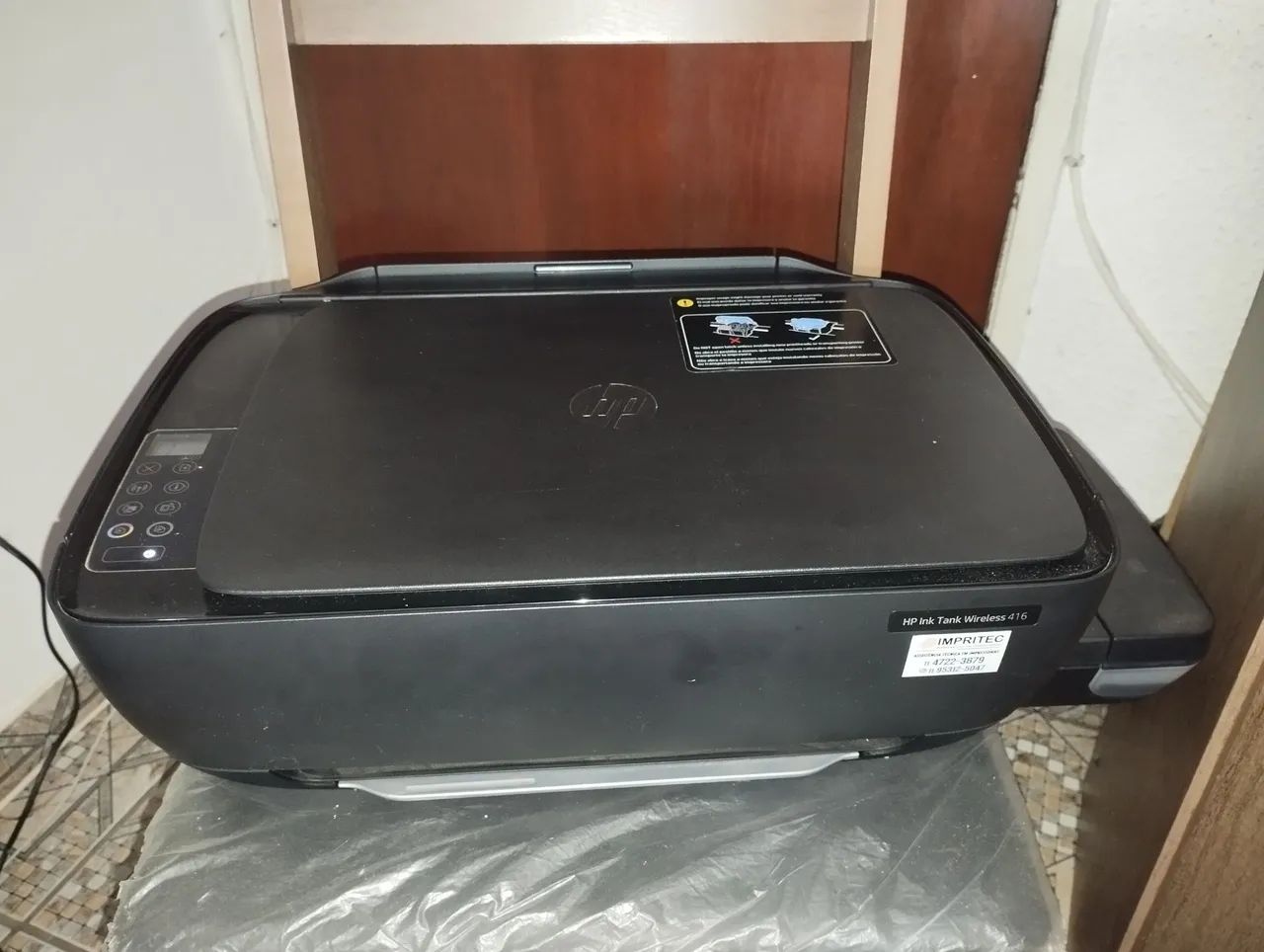 Impressora HP Ink Tank Wireless 416 - Wi-Fi e Tanque de Tinta - Foto 3