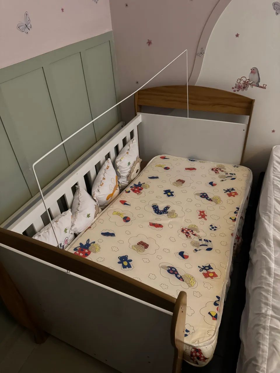 Berço Americano Marquesa 100% Mdf 3 Em 1 Mini Cama - Foto 2