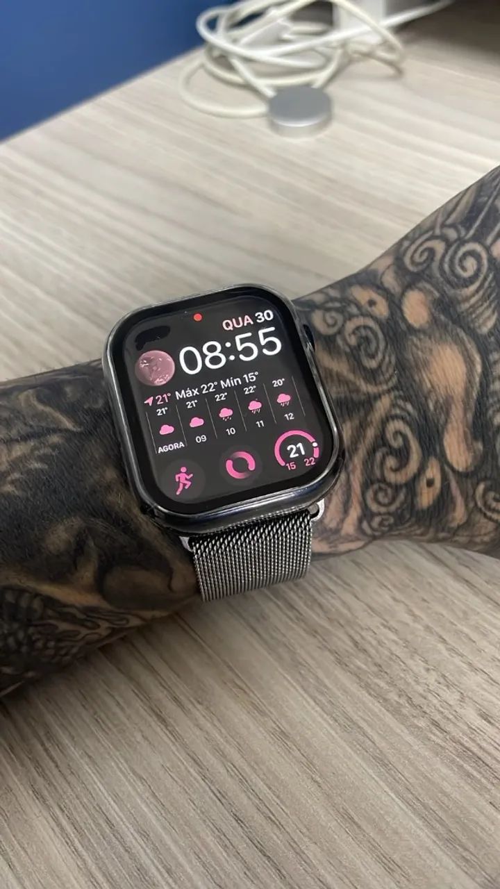 Apple Watch Series 7 - 45mm - Preto - Foto 2