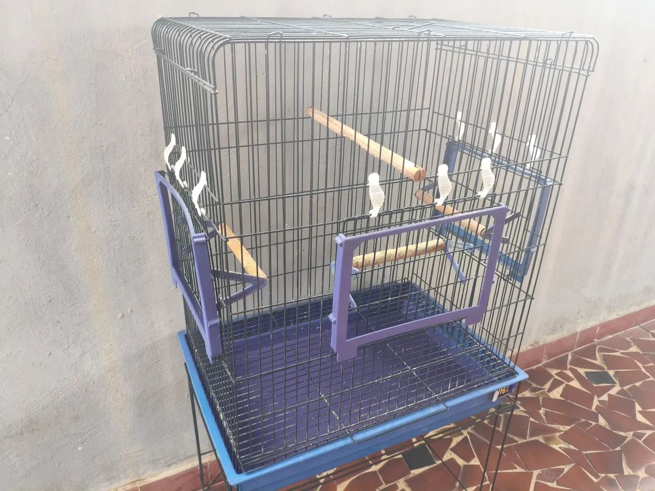 Gaiola para calopsita