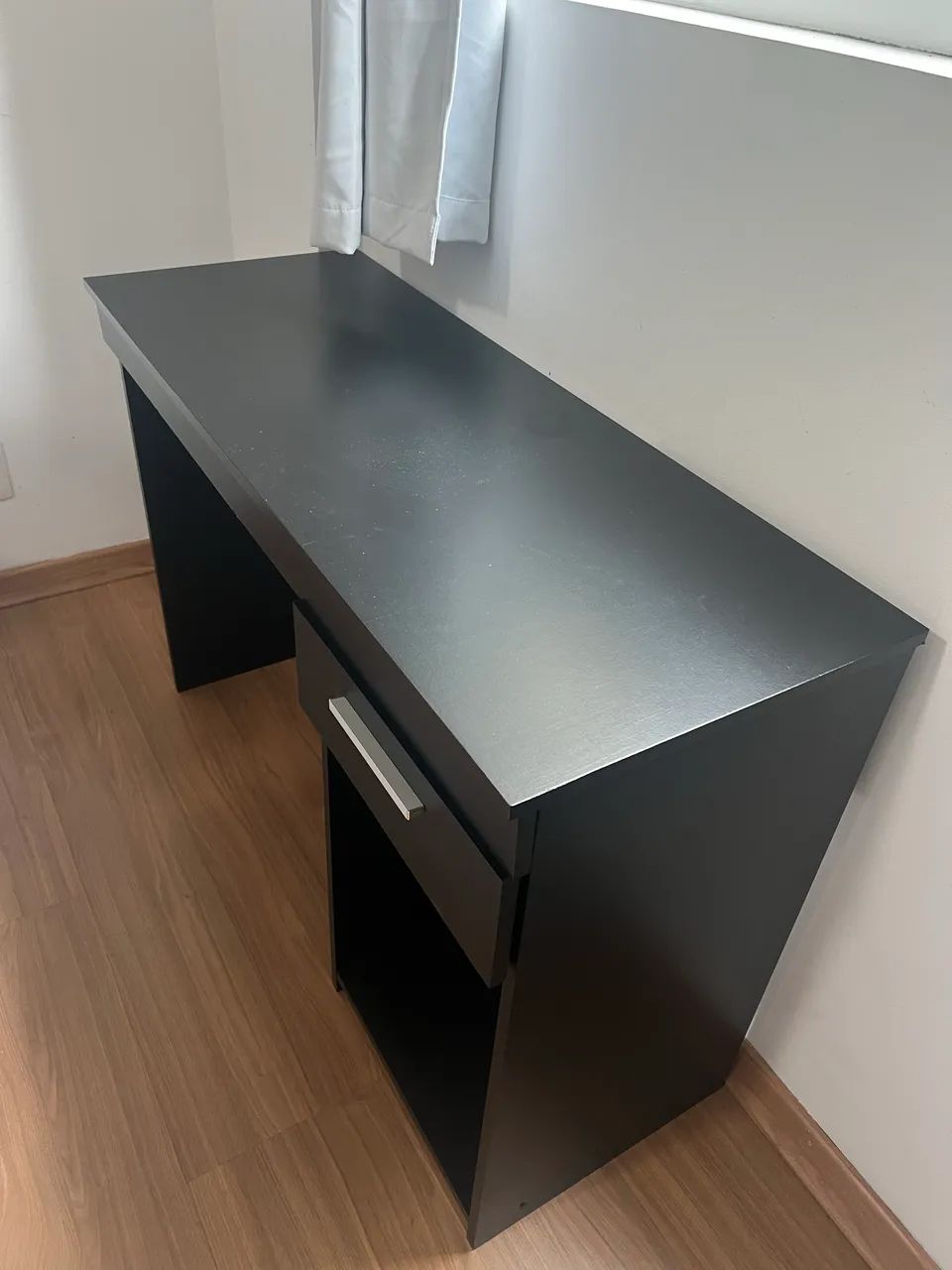 Escrivaninha mesa escritório preta - Foto 3
