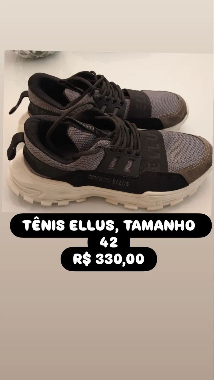 TÊNIS ELLUS, NOVO