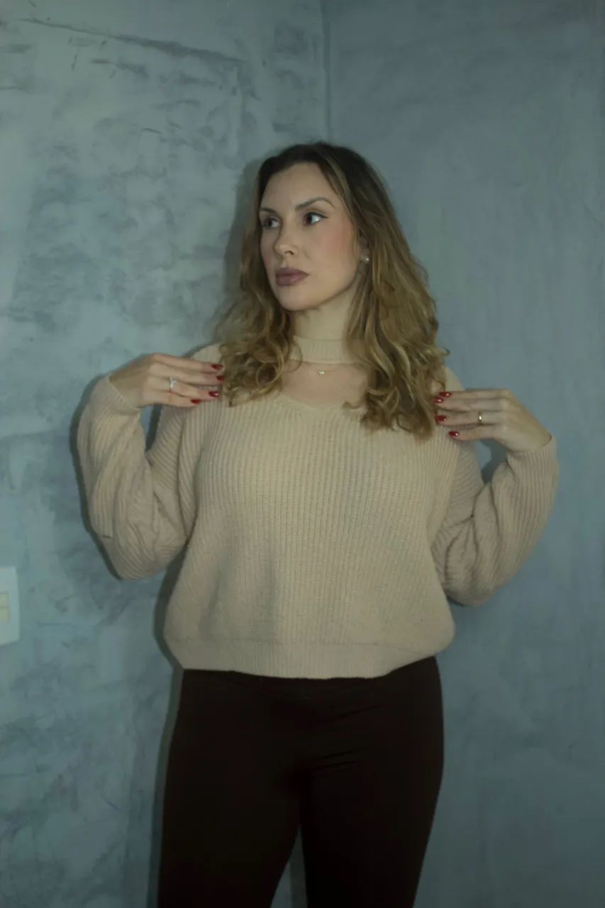 Blusa tricô  - Foto 2