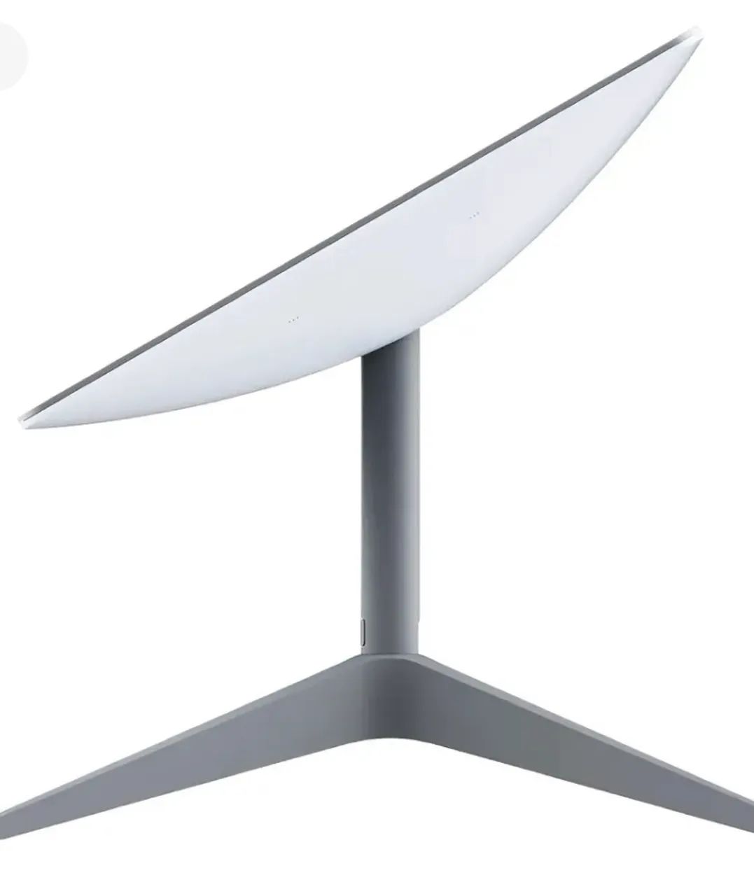 Antena starlink acompanha roteador e adorador para saída lan 