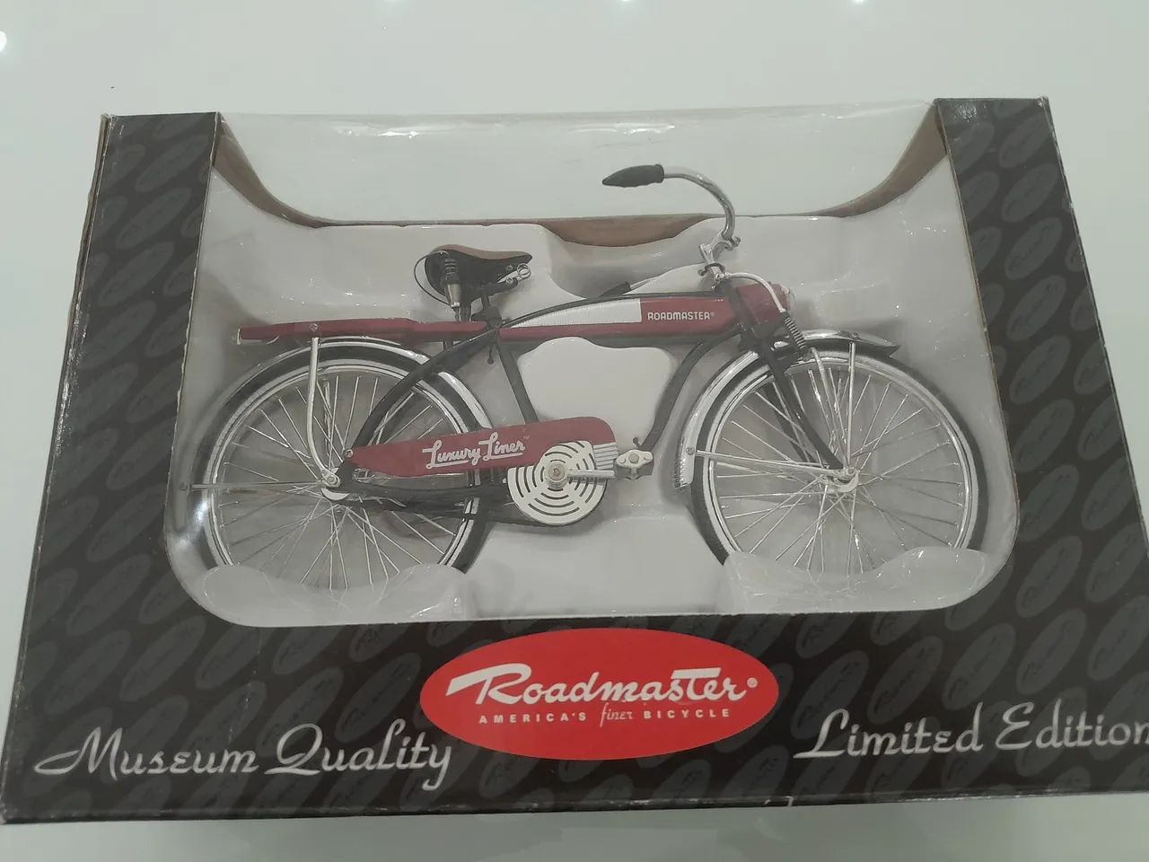 Rara Miniatura de bicicleta antiga USA Roadmaster
