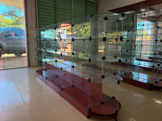 Vitrines Modulares Premium em Vidro Temperado - Foto 3