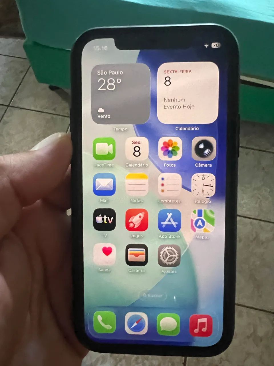 iPhone 12 128gb Face ID 100% - Celulares e Smartphones - Paranoá