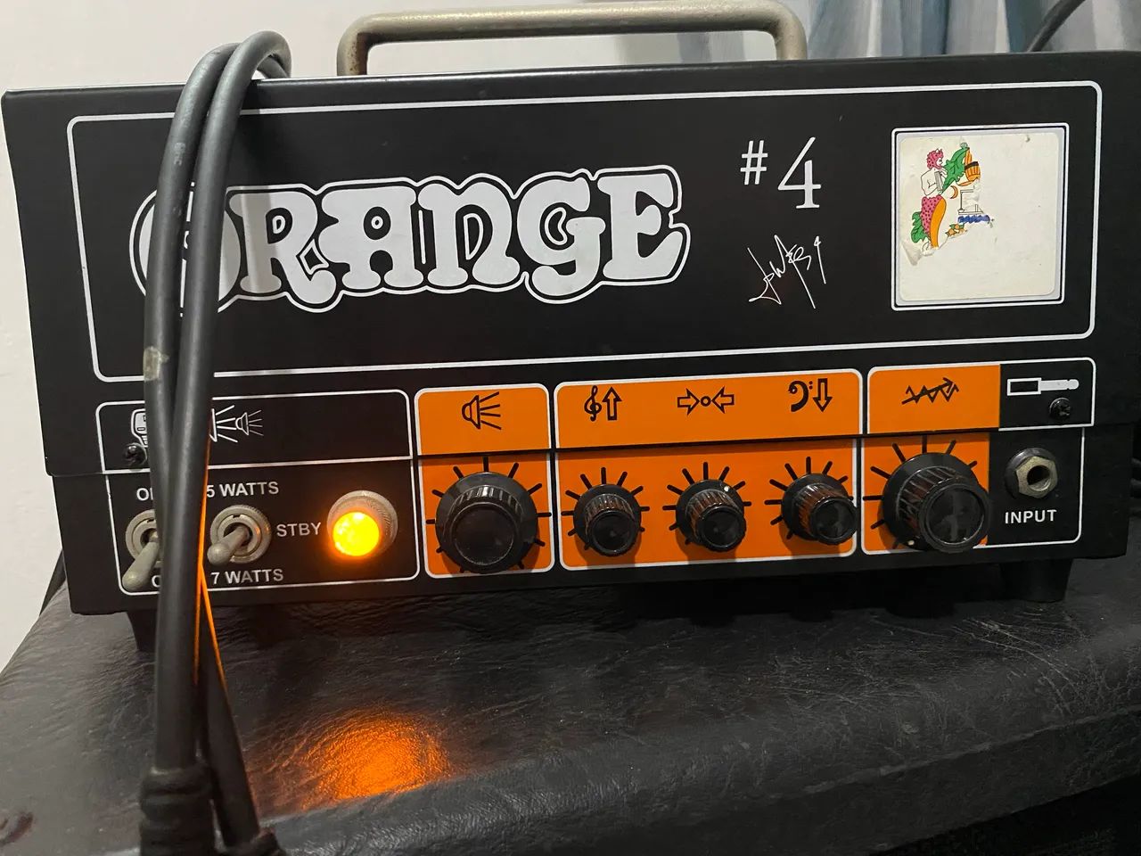 Amplificador Valvulado Orange Jim Root Signature - Instrumentos