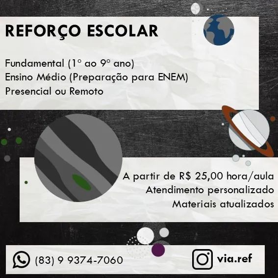 Reforço Escolar