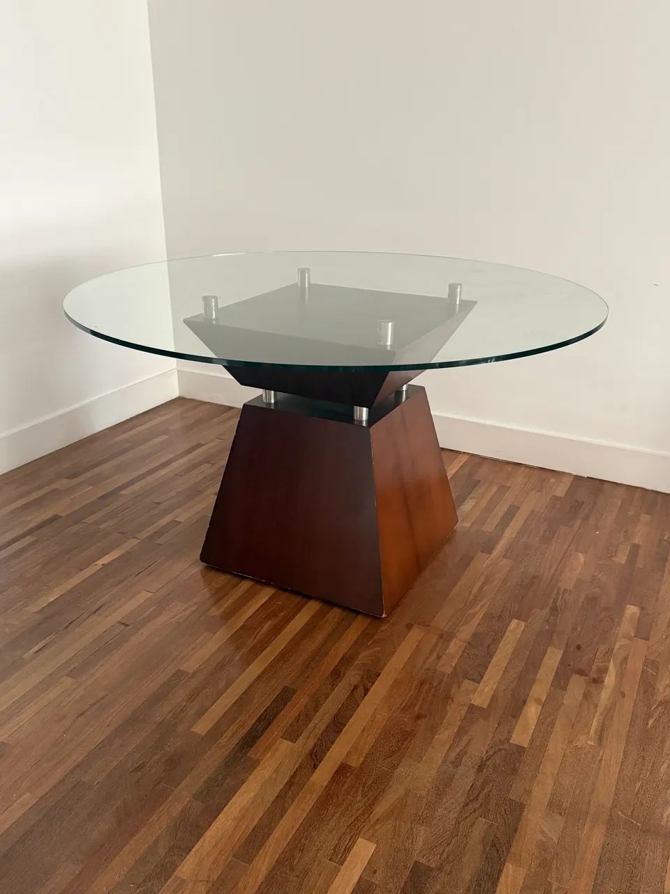 Mesa de jantar, tampo de vidro - Foto 3