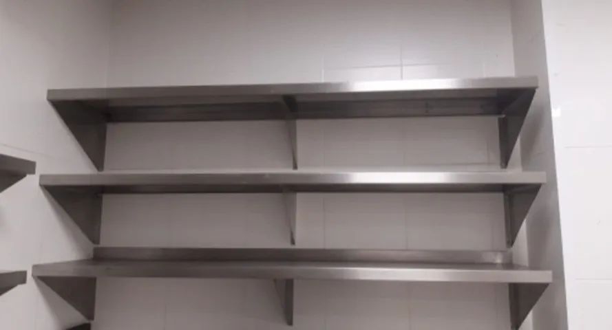 PRATELEIRA  INOX ALFATEC 170X40CM (.unidade).
