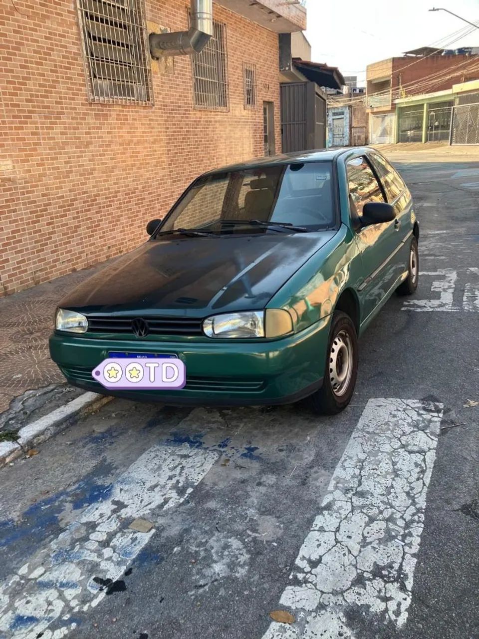 Volkswagen Gol Geração II 1000 1.0 8V 53cv Gasolina Mec. 2P 1998
