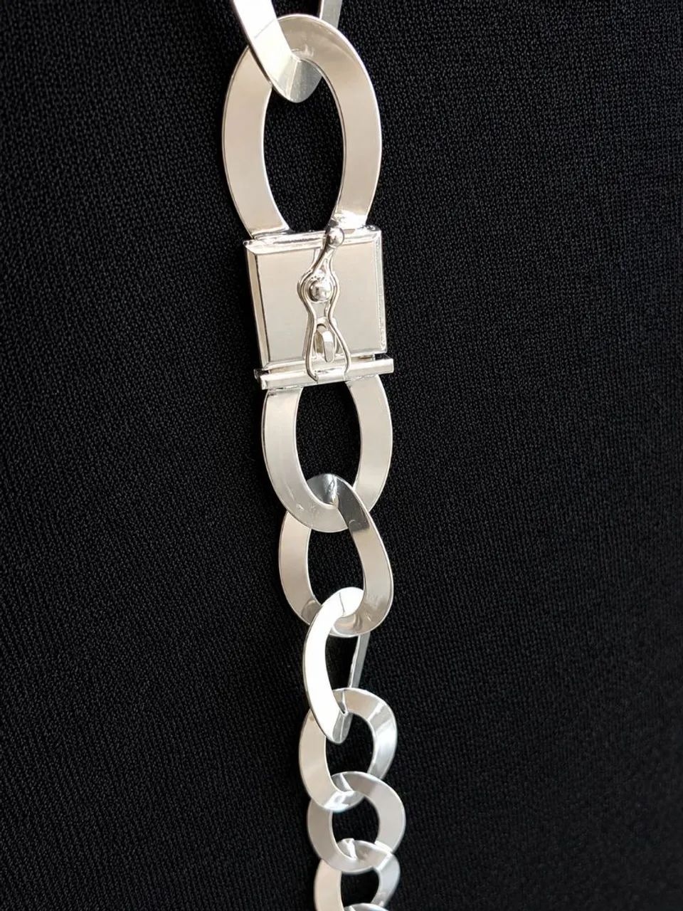 Cordão de prata 45g tóp pra vender logo  - Foto 5