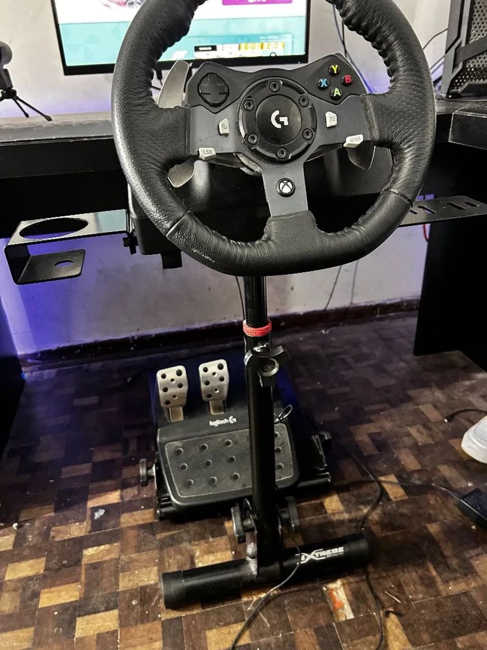 Volante Gamer Logitech G920 com Cockpit - Foto 3