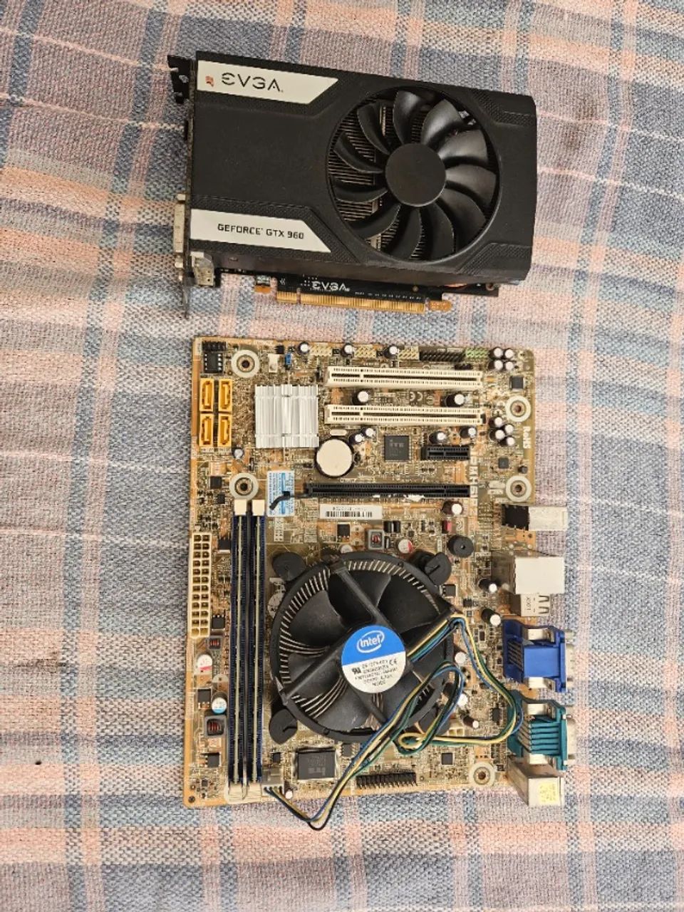 Kit Upgrade - Placa mãe + Processador i7 2600 + Placa de vídeo + 16 gb ram 