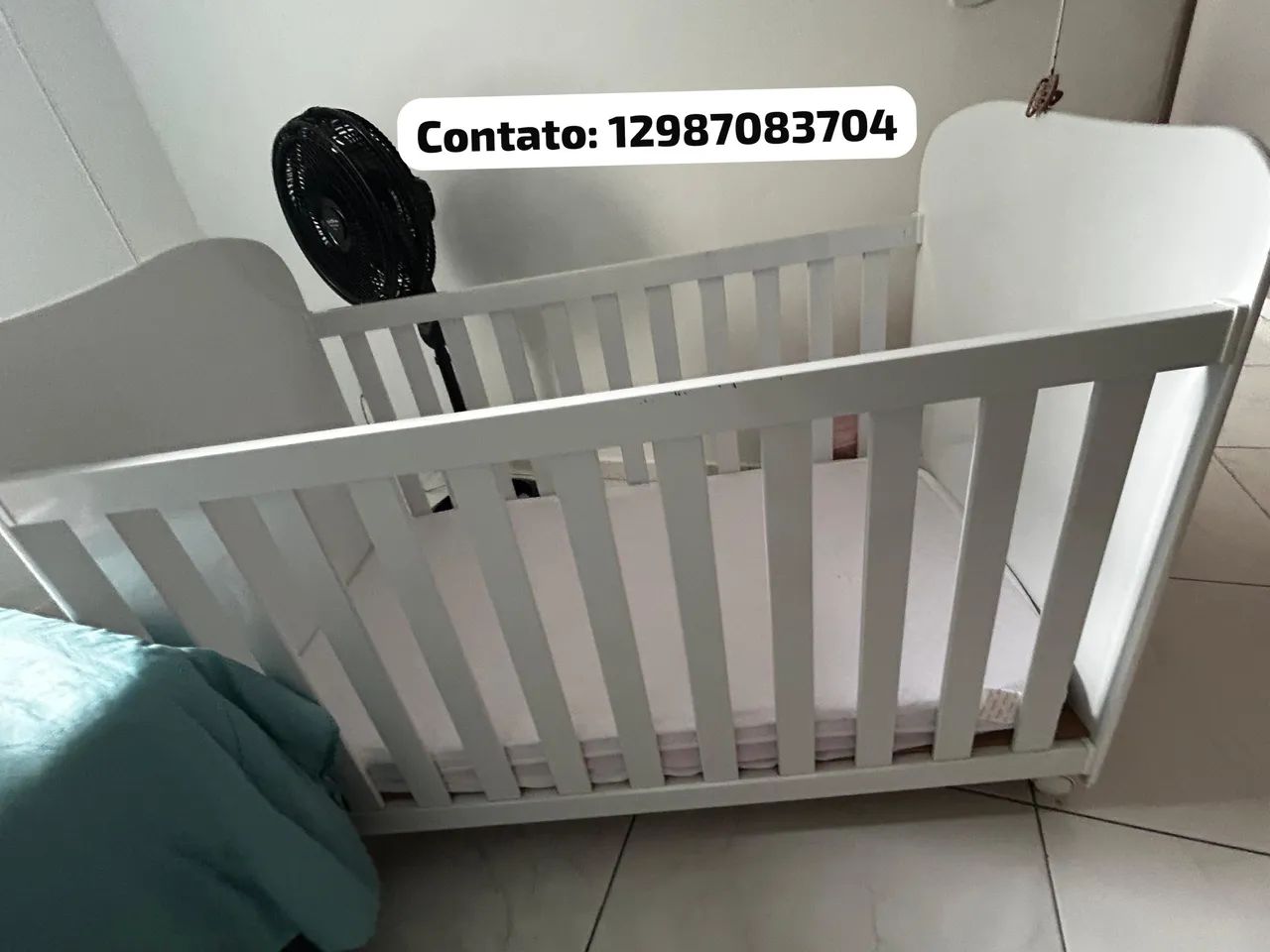 Berço e colchão 