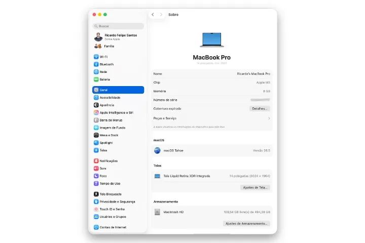Macbook Pro M3 14 Silver 8gb De Ram 512gb Ssd - Foto 5