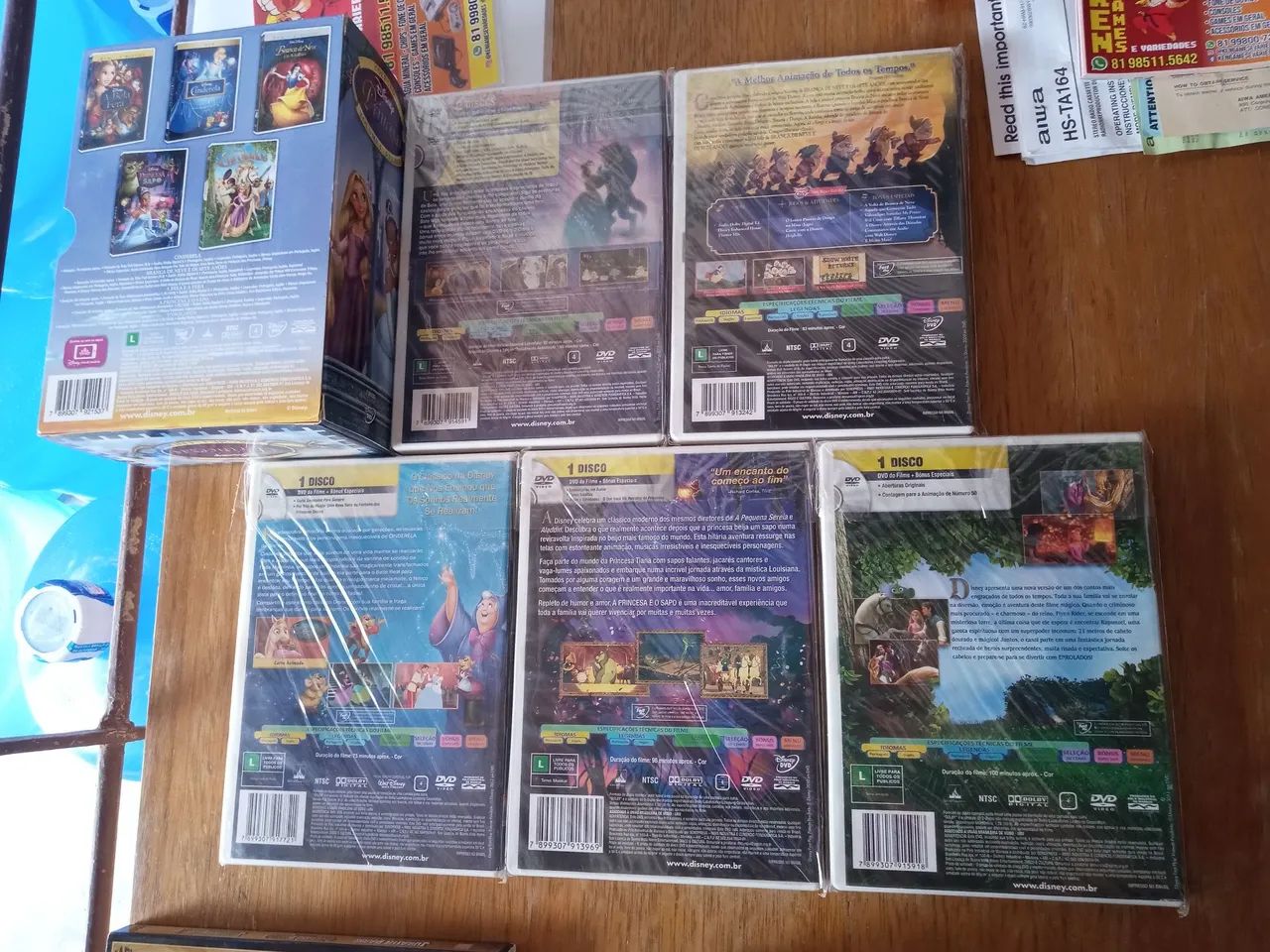 Vendo Box original de dvds PRINCESAS DISNEY, completo ! - Foto 3