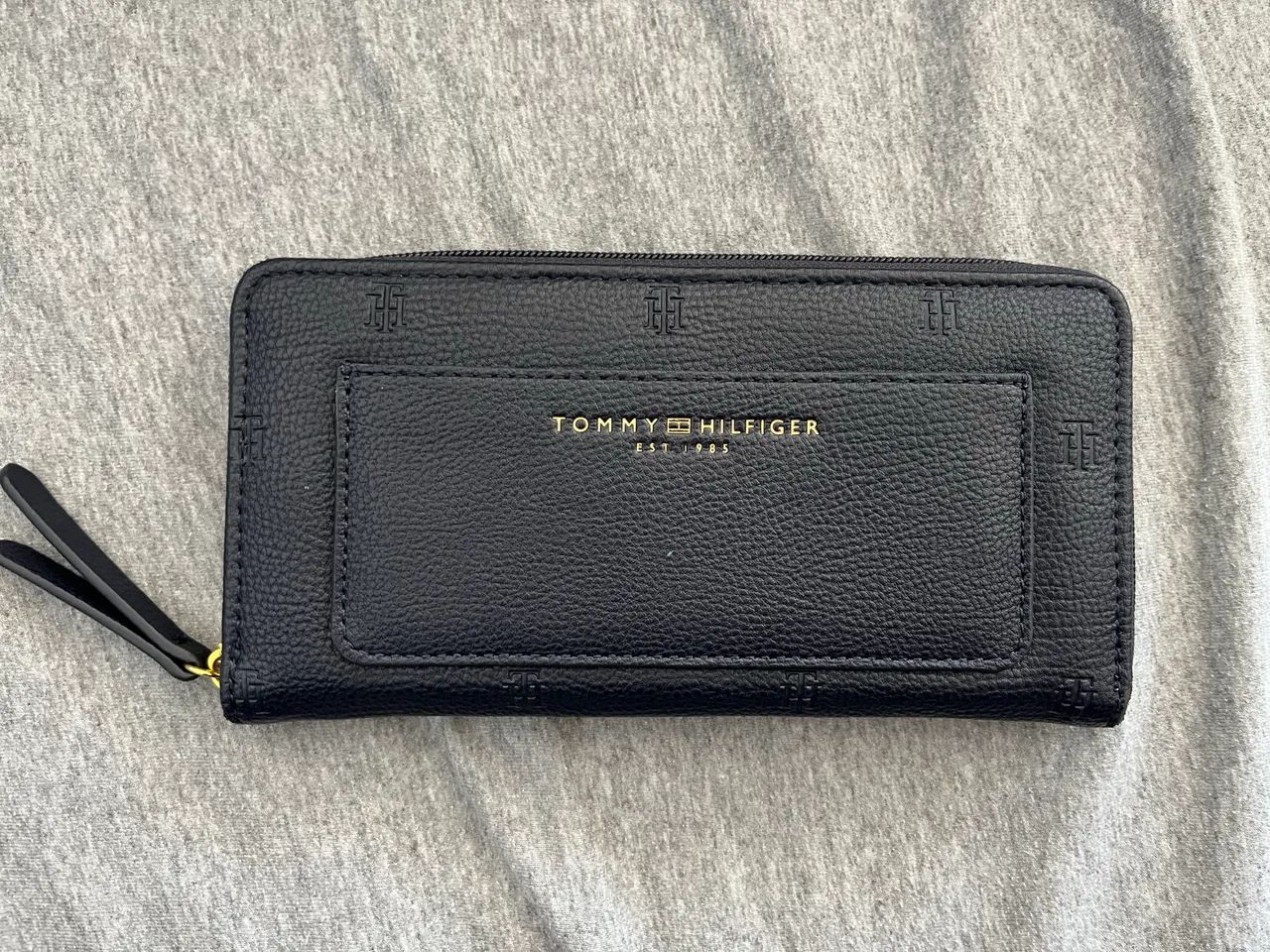 Carteira Tommy Hilfiger Azul Marinho Nova 