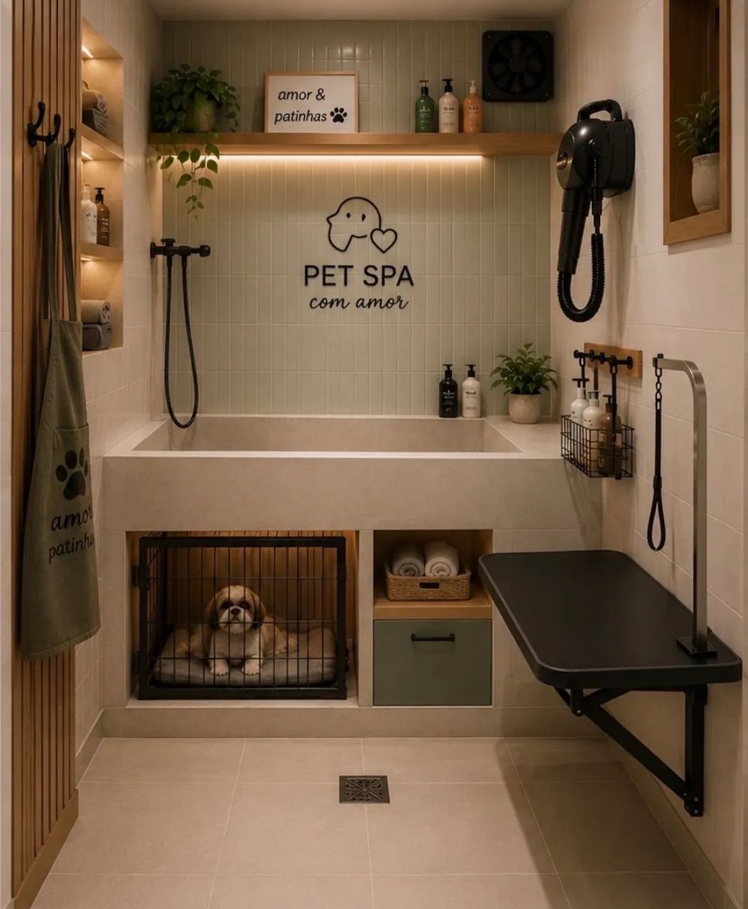 Alugo espaço para banho pet