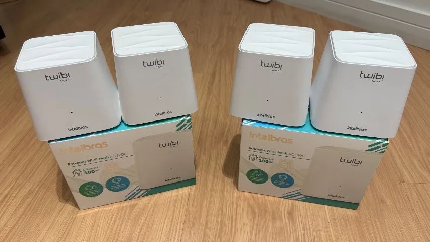 Kit 4 Twibis Giga + rede mesh 