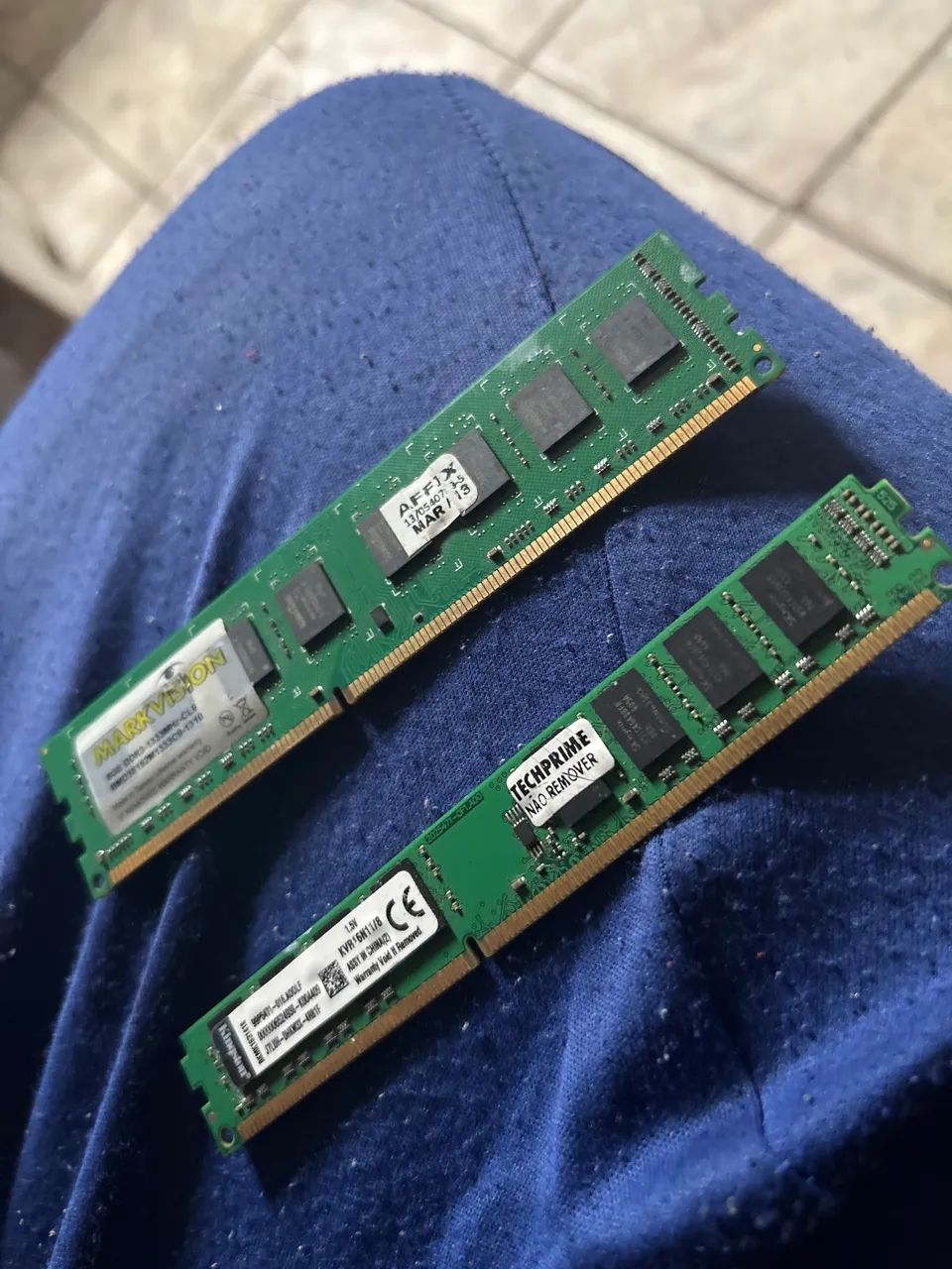 Memória 8GB.  Ddr3.  Pc.   Usada - Foto 3