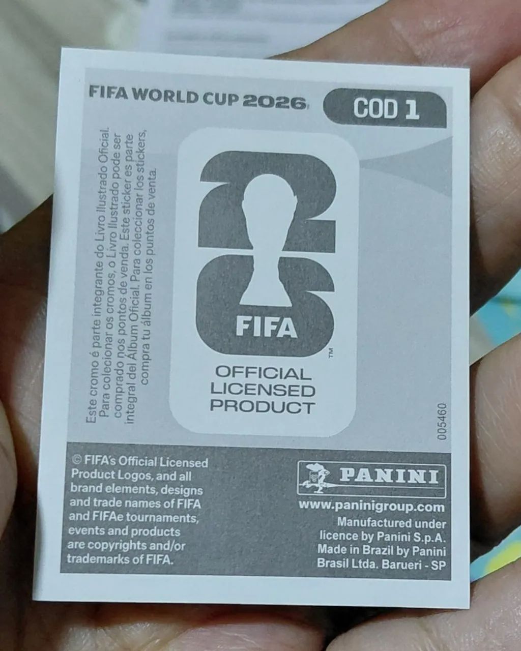 Figurinha Escudo Congo COD1 Copa do Mundo 2026 - Foto 2