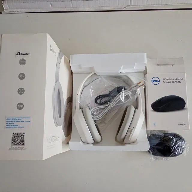 Fone de Ouvido sem fio e Mouse sem fio - Foto 4