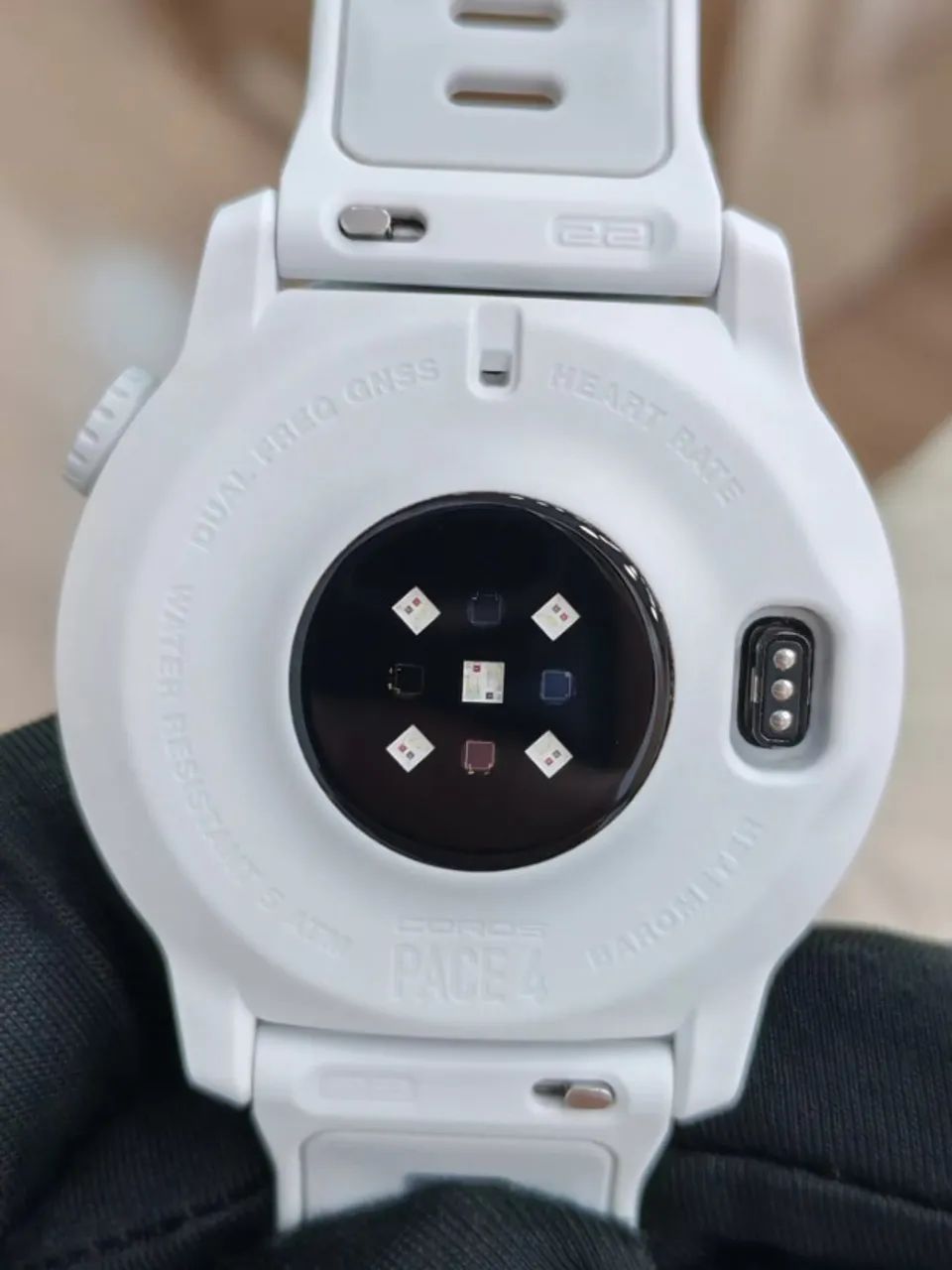 Relógio Coros Pace 4 - Branco - Pulseira de Silicone - Foto 5