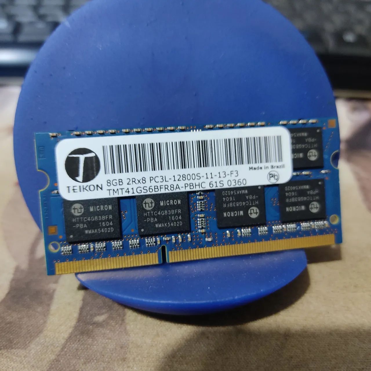Memória DDR 3 8gb 12800 notebook Taikon