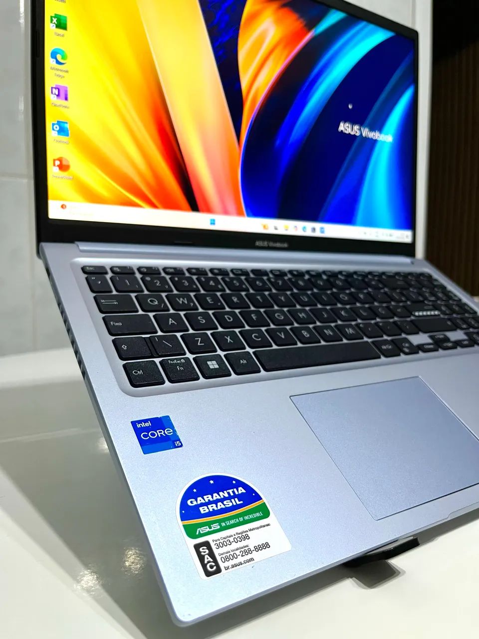 NOTEBOOK ASUS VIVOBOOK COM GARANTIA, I5 12 GERAÇÃO, 256 SSD, 8GB