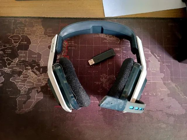 Headset Wireless Astro A20 Wireless PC PlayStation PS3 PS4 PS5 Videogame Windows Linux - Foto 5
