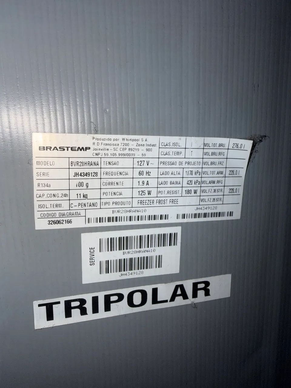 Freezer Brastemp  - Foto 4