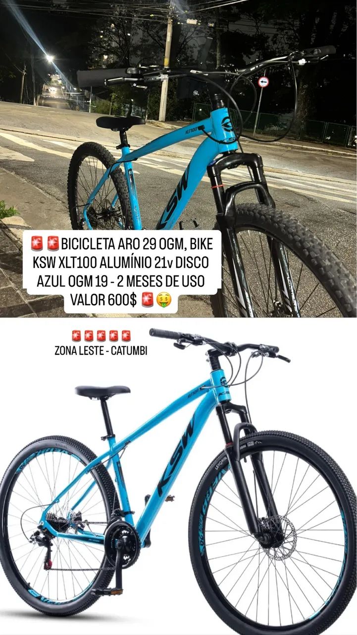 BICICLETA KSW ARO 29 600$ - Foto 2
