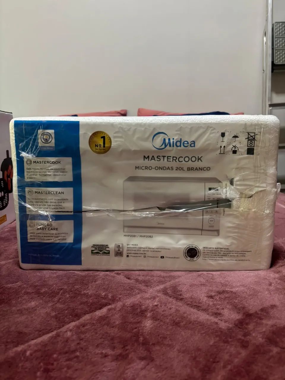 Micro-ondas Midea Mastercook de 20 Litros - Foto 3