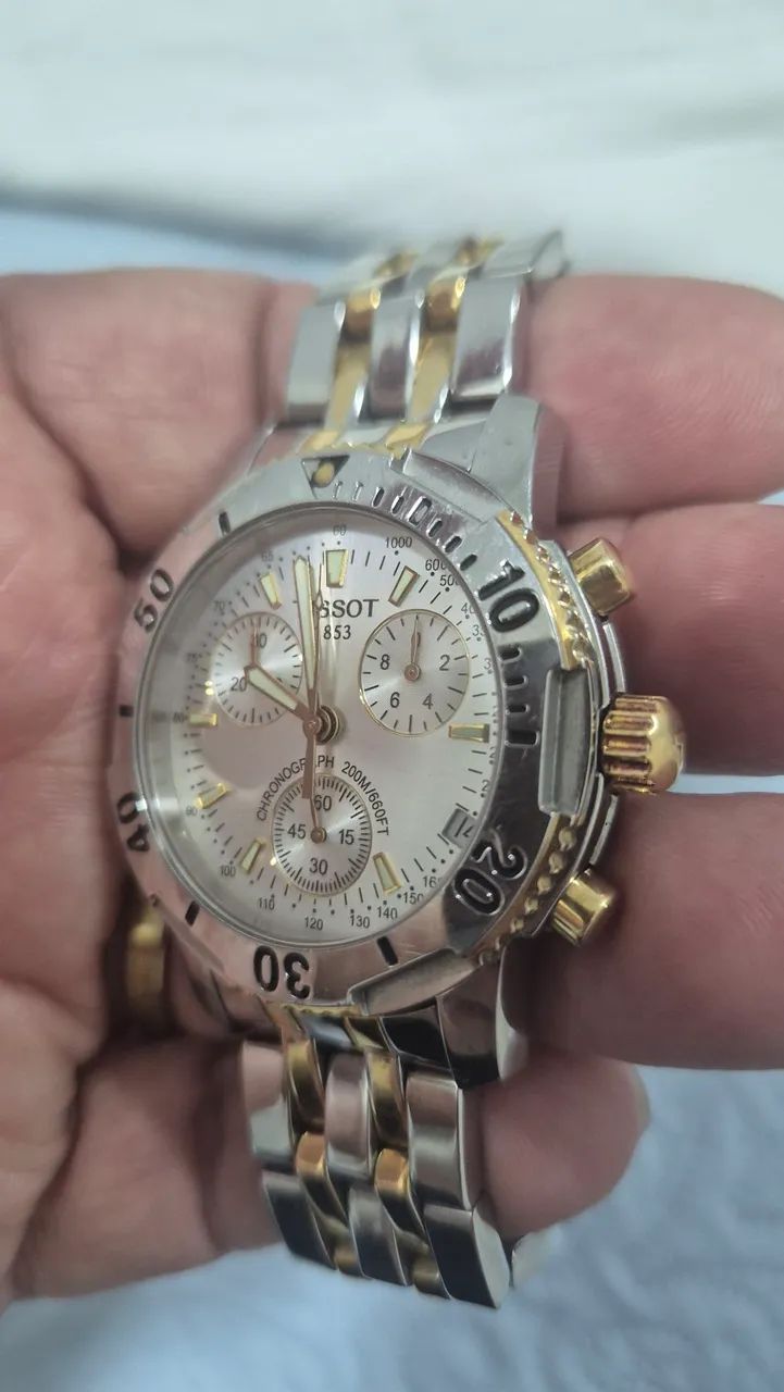 Relógio TISSOT PRS-200  CRONÓGRAFO   -  ORIGINAL - Foto 2