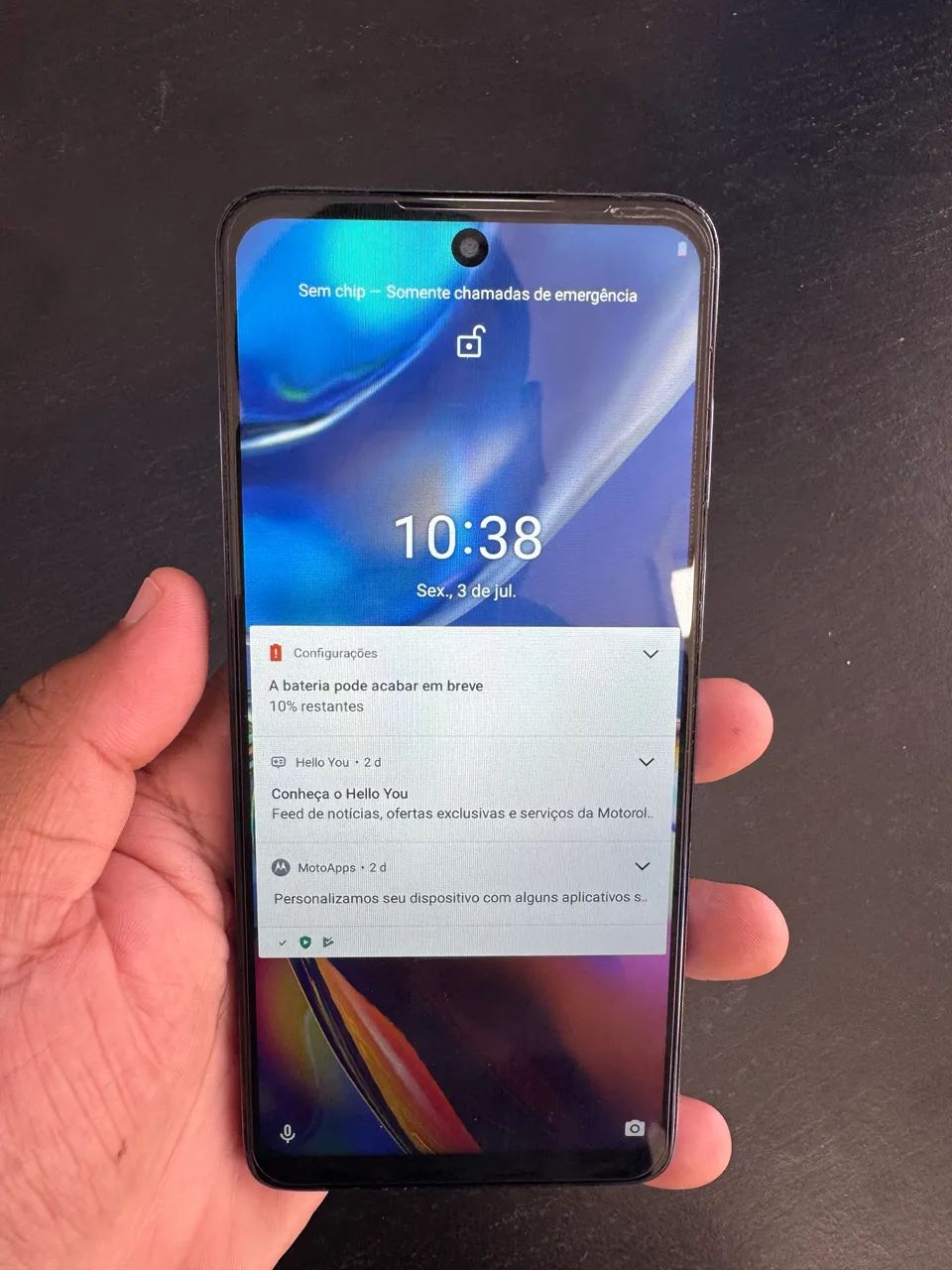 Moto E32 64GB, aceito cartão  - Foto 2