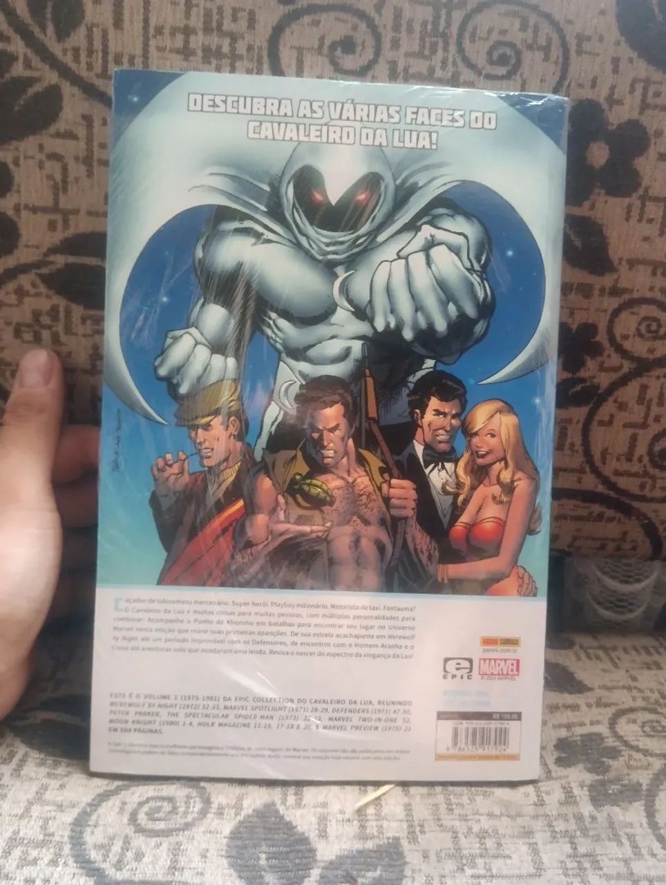 Hq Cavaleiro da Lua: Maus Presságios (Epic Collection) (lacrada) - Foto 3