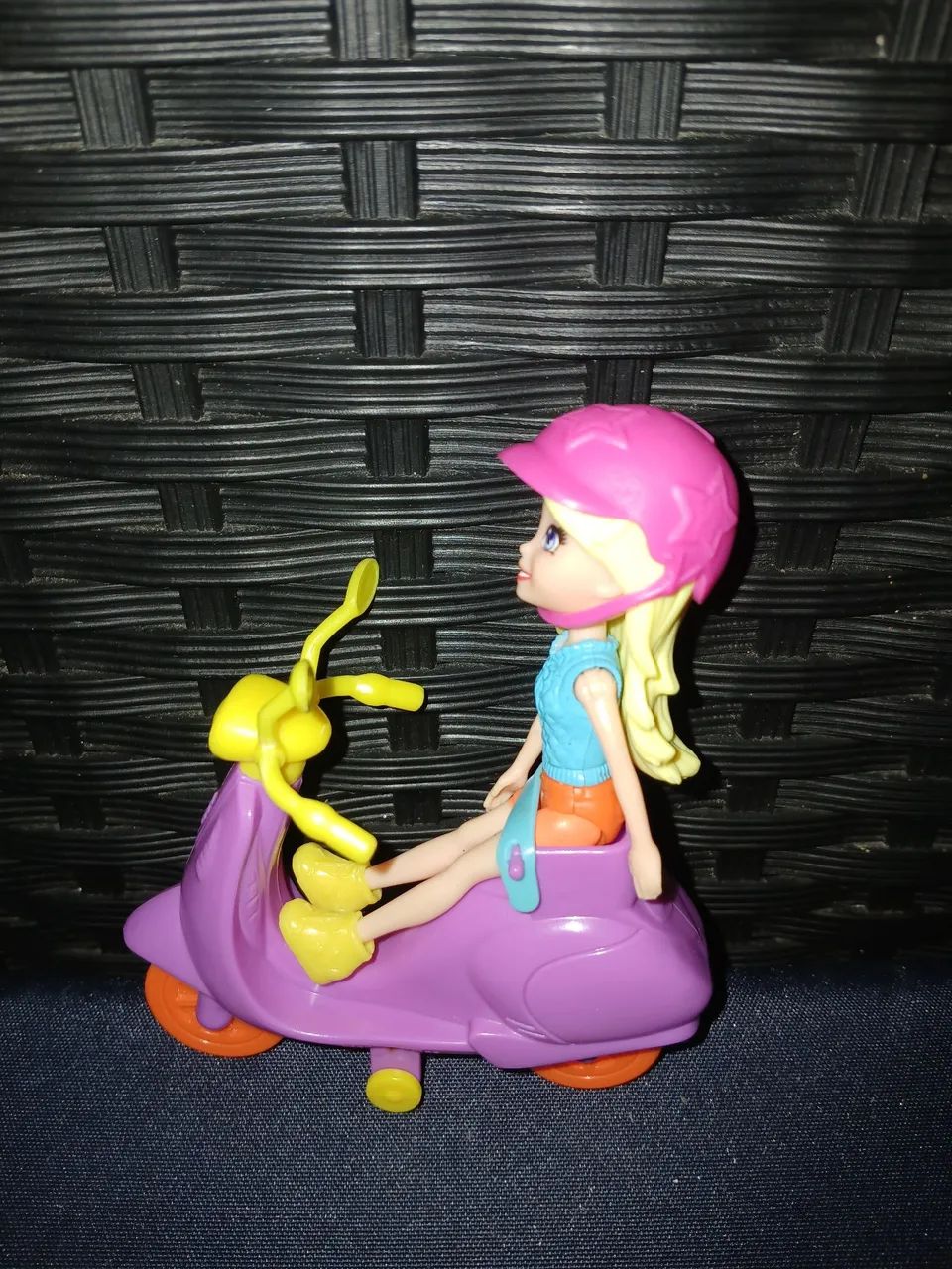 Polly Pocket com a motocicleta  - Foto 2
