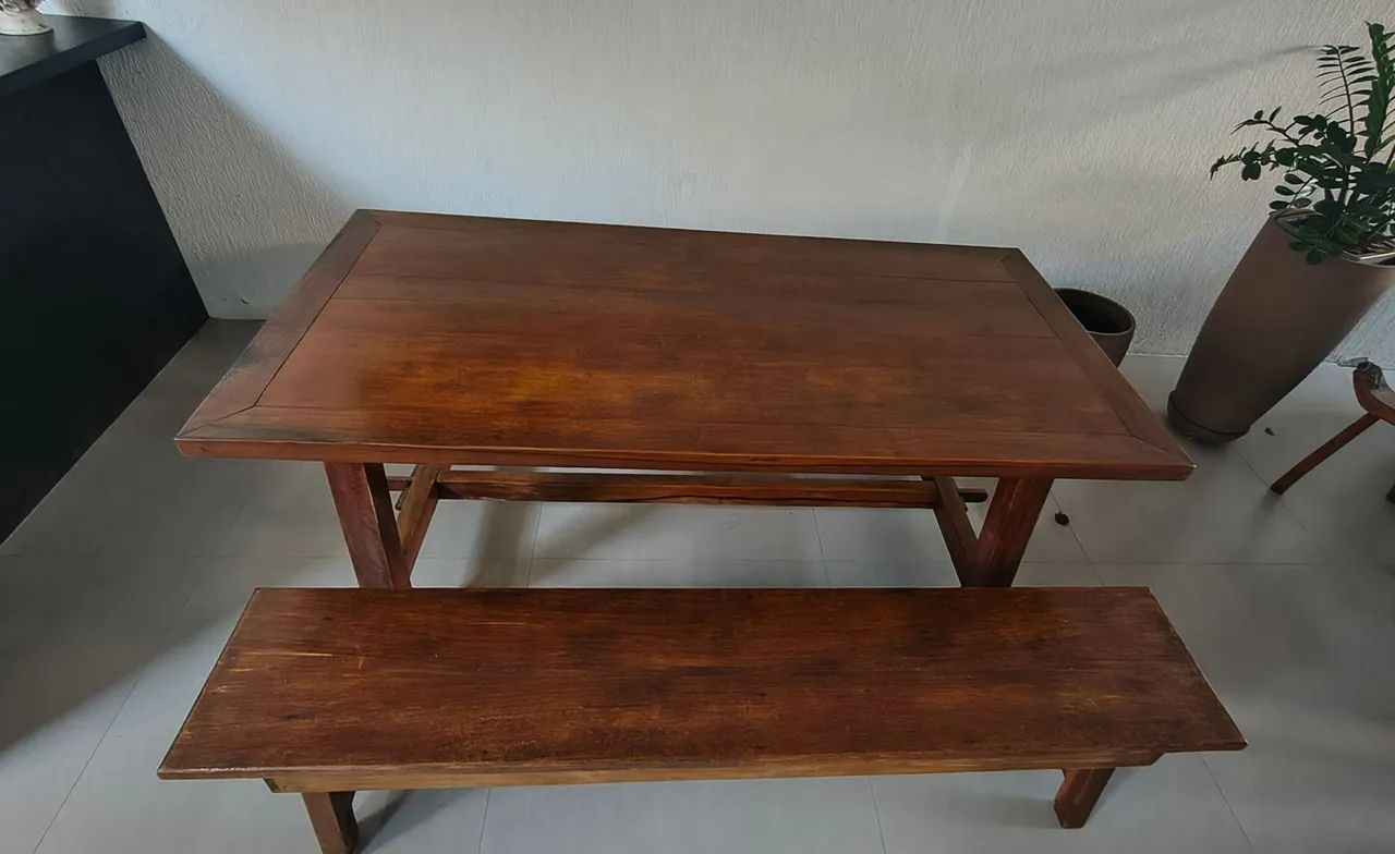 Conjunto de madeira  - Foto 3
