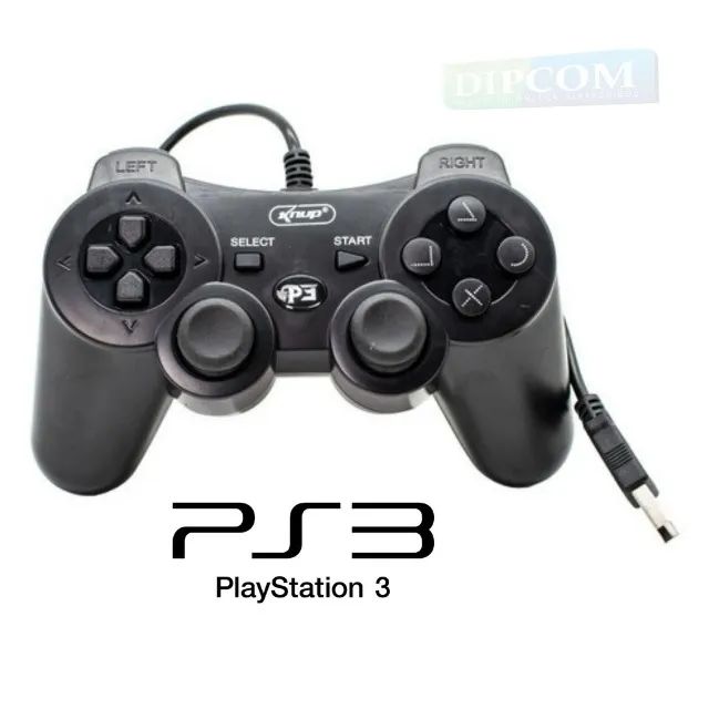 Controle Ps3 com fio marca Knup - Foto 3