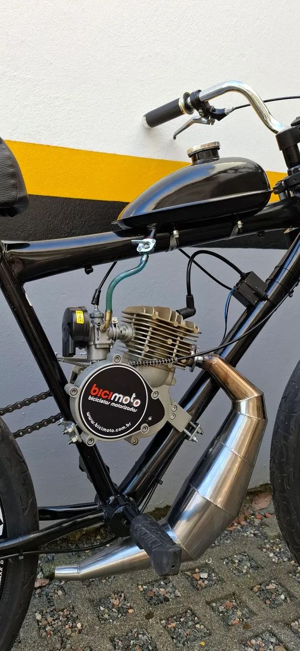 Bicicleta Motorizada Semi Nova 100CC ARO 26 - Foto 2