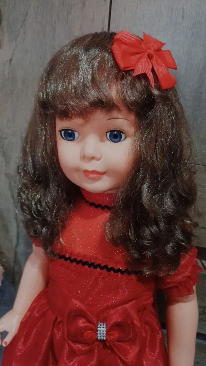 Boneca amiguinha da estrela com vestido vermelho  - Foto 5