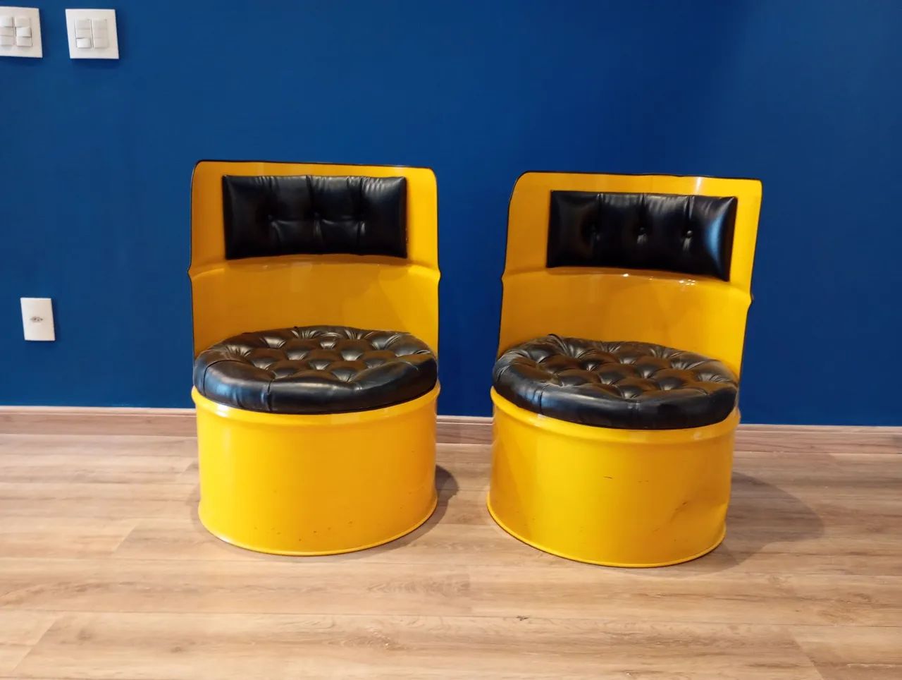 2 poltronas de tonel de lata - Foto 3