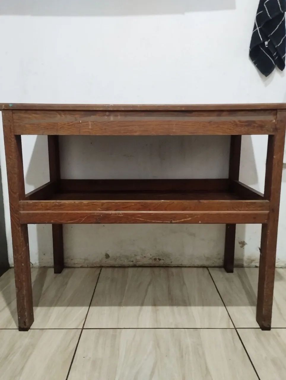 Mesa balcão madeira de lei - Foto 2