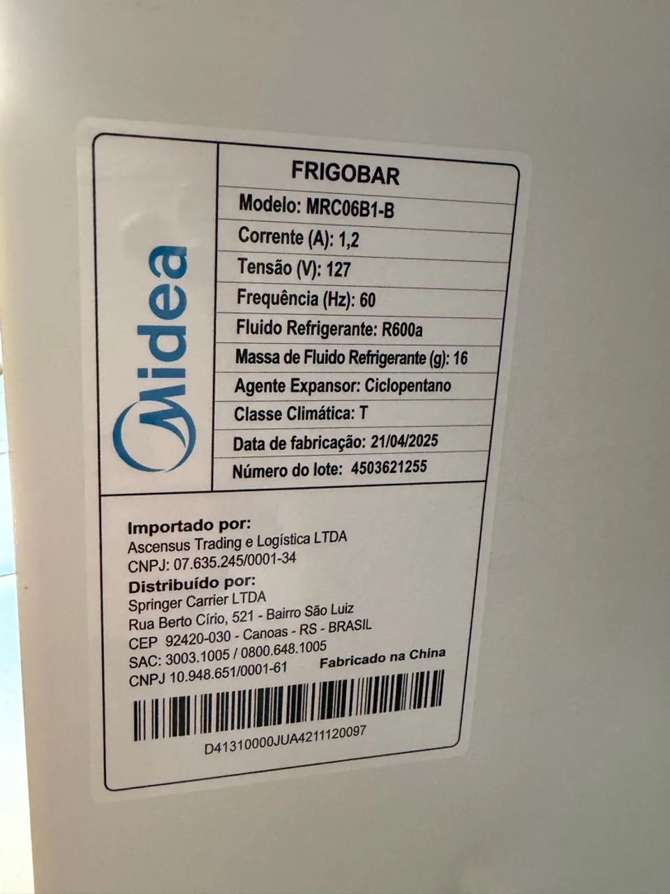 Frigobar MIDEA  - Foto 4